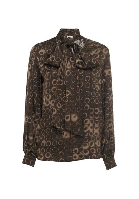 blusa m/l stampa pois Manila Grace | C207VSMA339